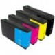 ECOPACK 4 CARTOUCHES B/C/Y/M Type EPSON T7011/12/13/14